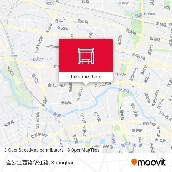 金沙江西路华江路 map