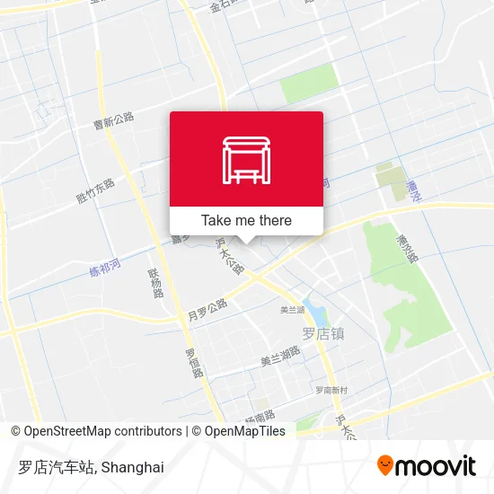 罗店汽车站 map