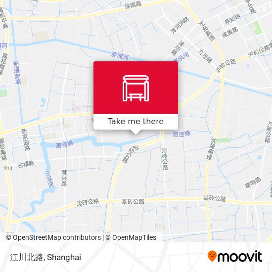 江川北路 map