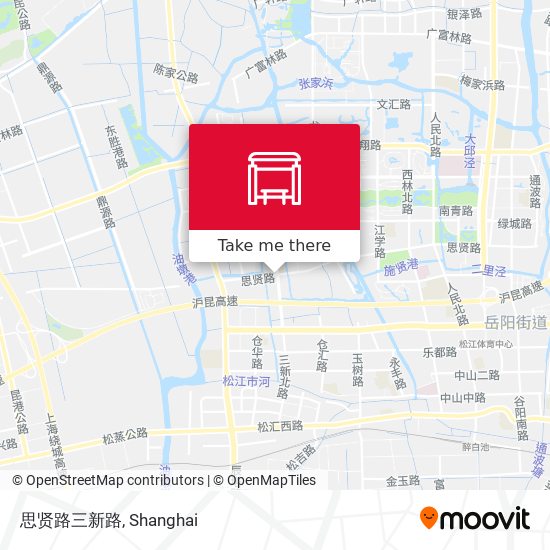 思贤路三新路 map