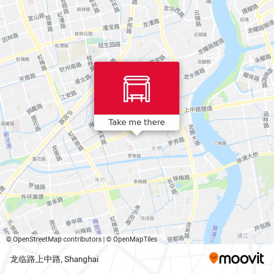 龙临路上中路 map