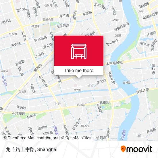 龙临路上中路 map