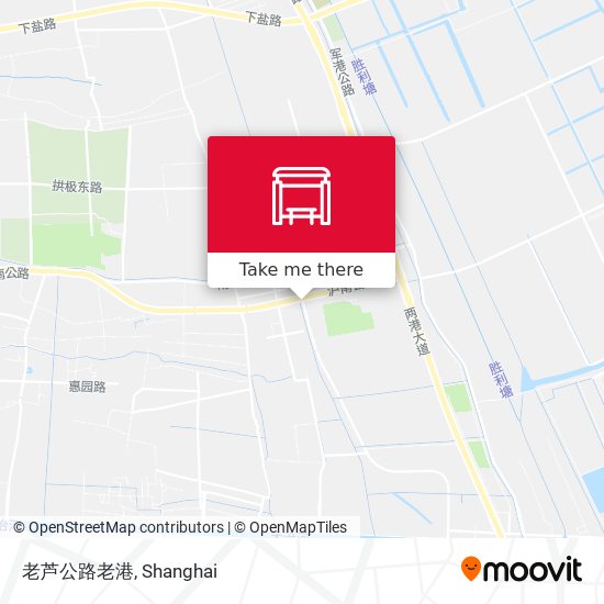 老芦公路老港 map