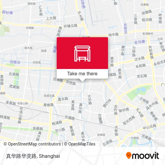 真华路华灵路 map