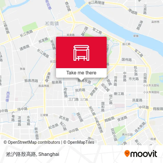 淞沪路殷高路 map