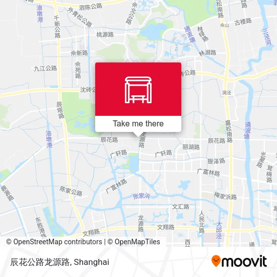 辰花公路龙源路 map