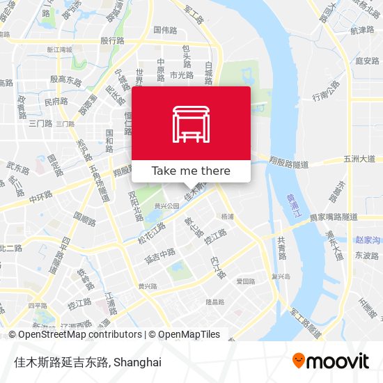佳木斯路延吉东路 map