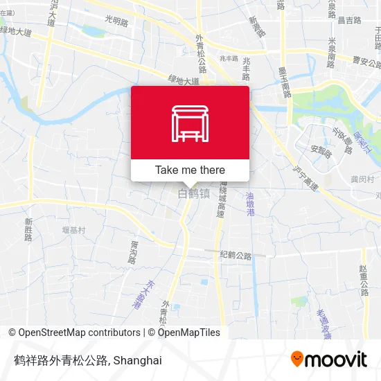 鹤祥路外青松公路 map