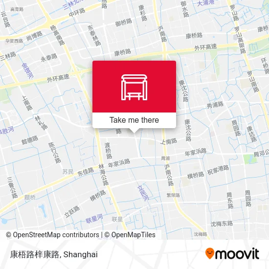 康梧路梓康路 map