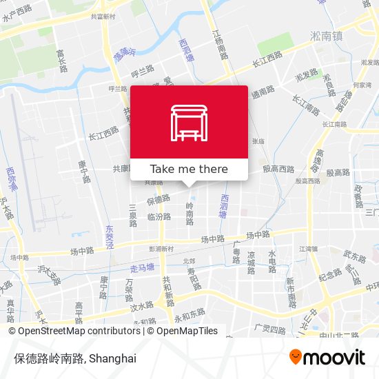 保德路岭南路 map