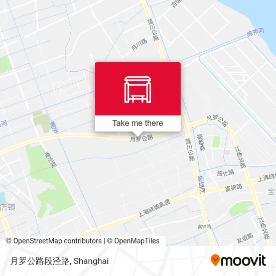 月罗公路段泾路 map