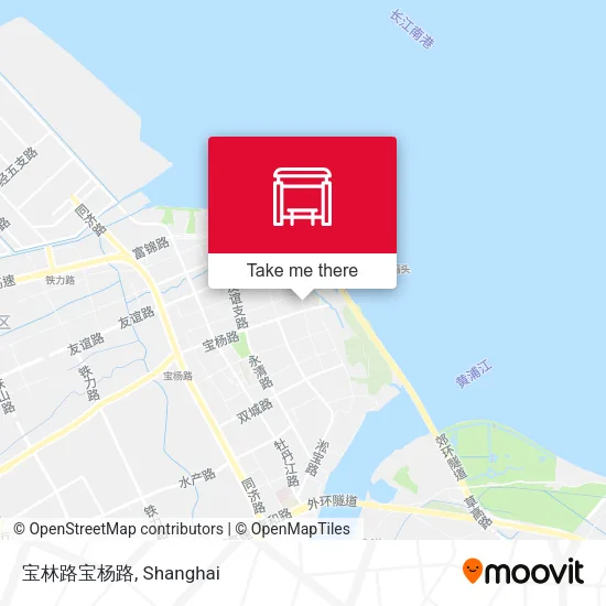 宝林路宝杨路 map