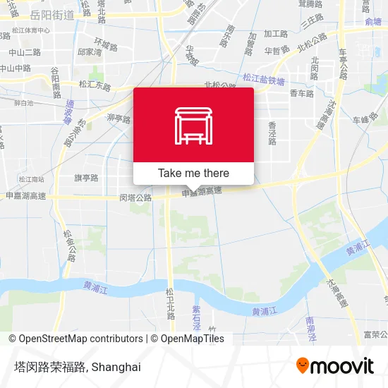 塔闵路荣福路 map