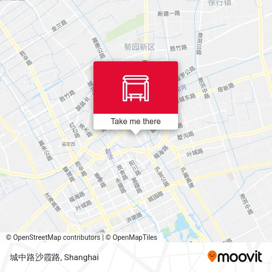 城中路沙霞路 map