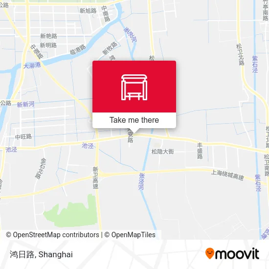 鸿日路 map
