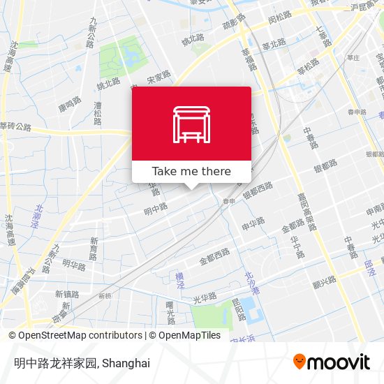明中路龙祥家园 map