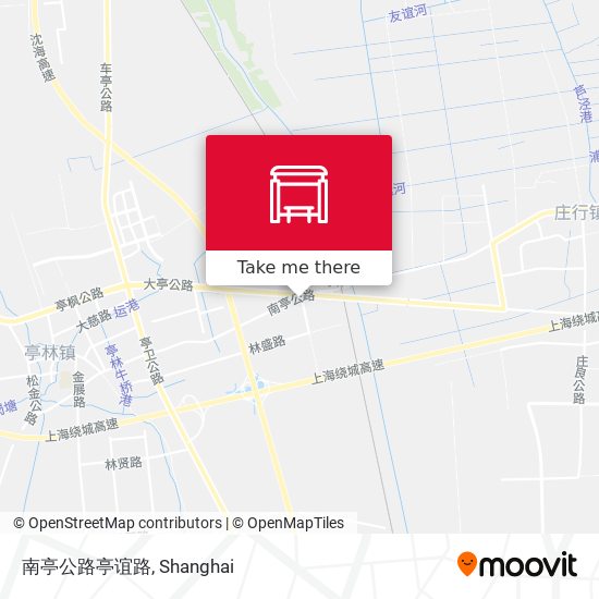 南亭公路亭谊路 map