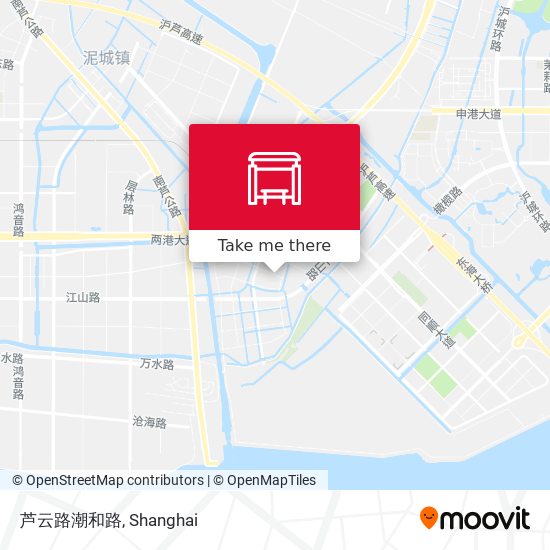 芦云路潮和路 map