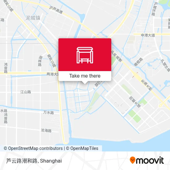 芦云路潮和路 map
