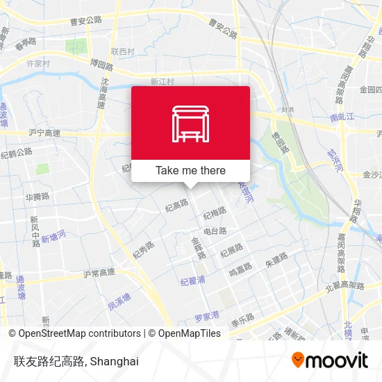 联友路纪高路 map