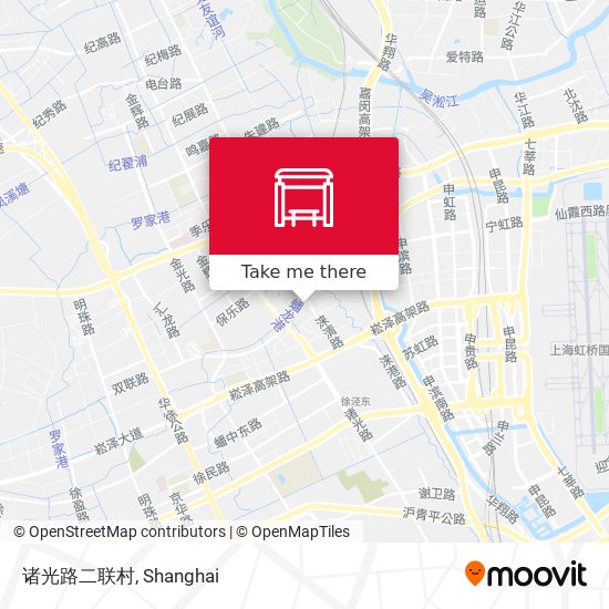 诸光路二联村 map