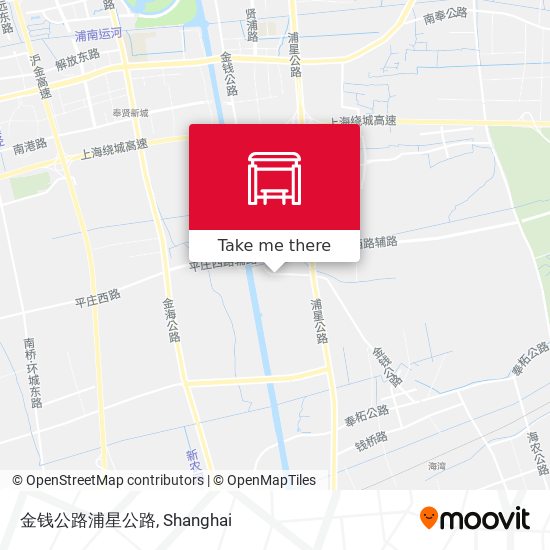 金钱公路浦星公路 map