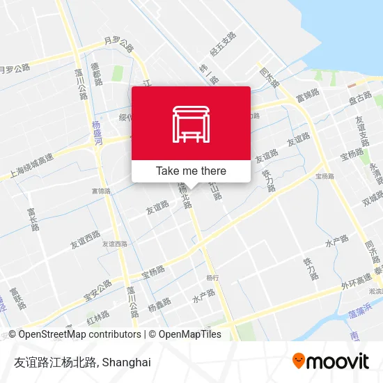 友谊路江杨北路 map