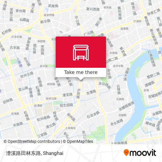 漕溪路田林东路 map