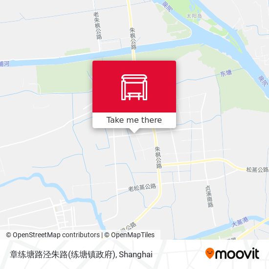 章练塘路泾朱路(练塘镇政府) map