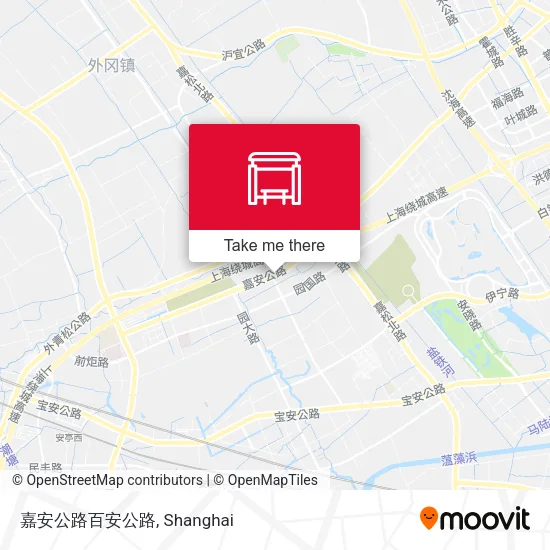 嘉安公路百安公路 map