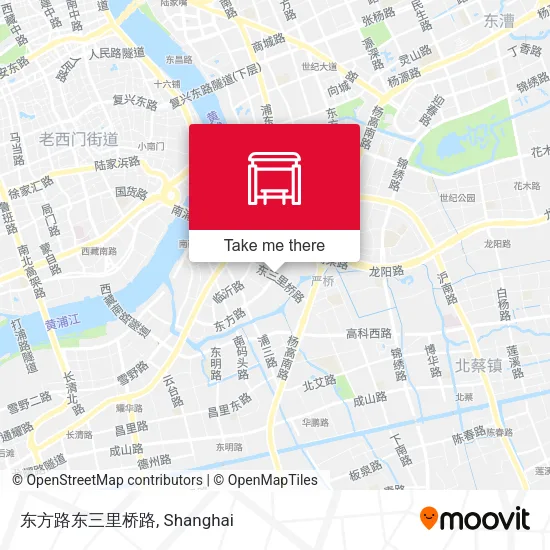 东方路东三里桥路 map
