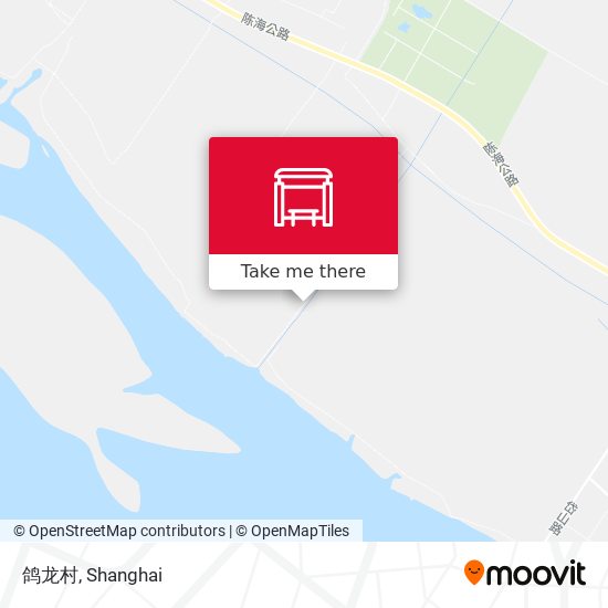 鸽龙村 map
