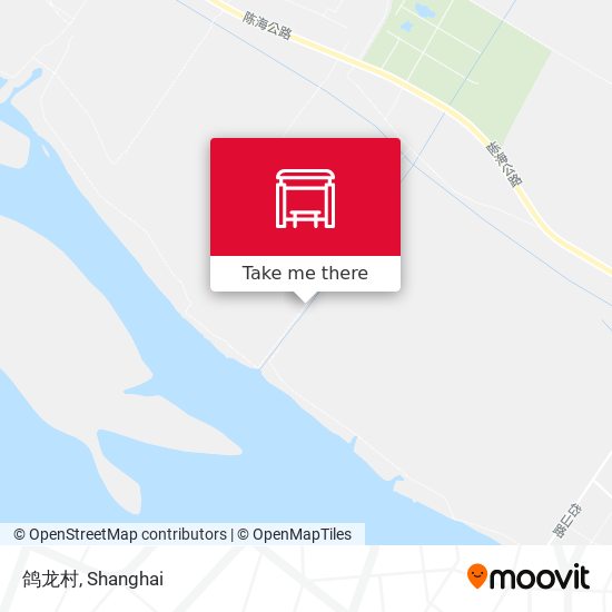 鸽龙村 map