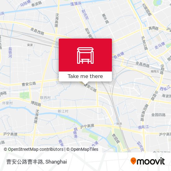 曹安公路曹丰路 map