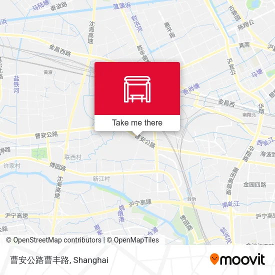 曹安公路曹丰路 map
