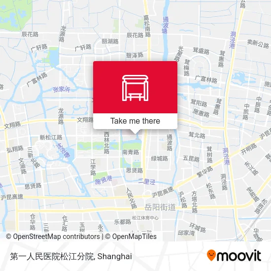 第一人民医院松江分院 map