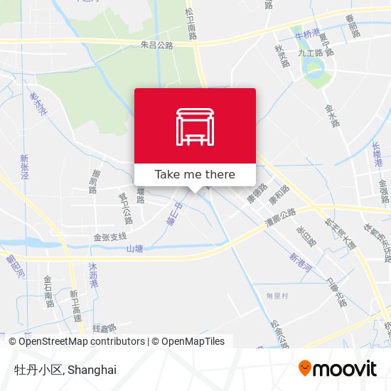 牡丹小区 map