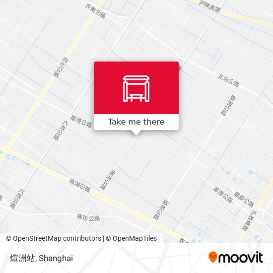 煊洲站 map