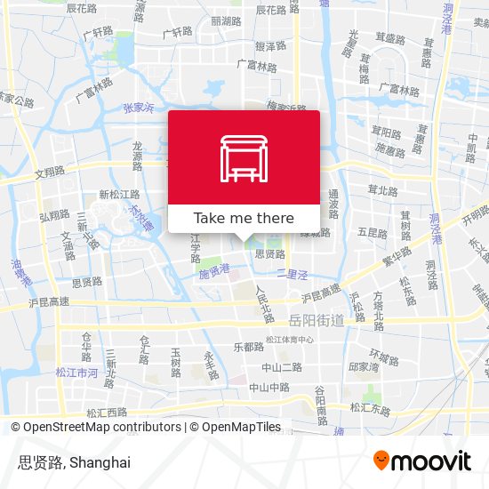 思贤路 map
