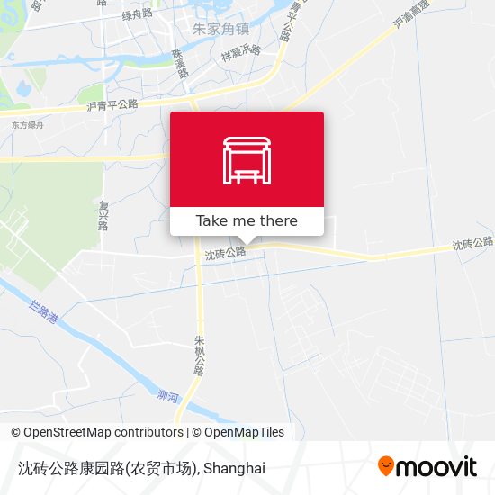 沈砖公路康园路(农贸市场) map
