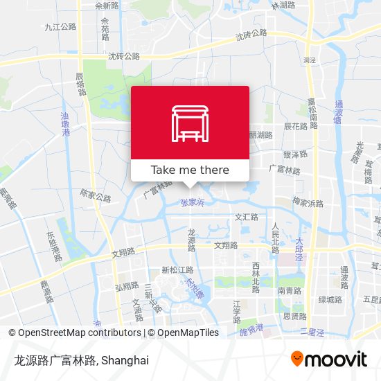 龙源路广富林路 map