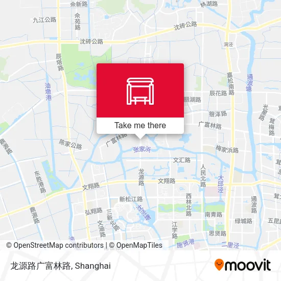 龙源路广富林路 map