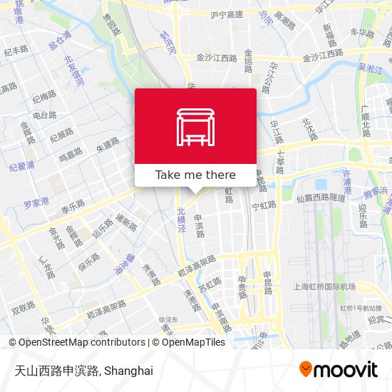 天山西路申滨路 map
