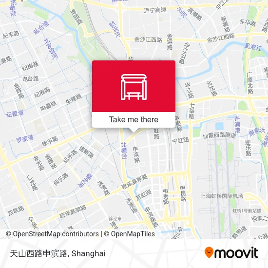天山西路申滨路 map