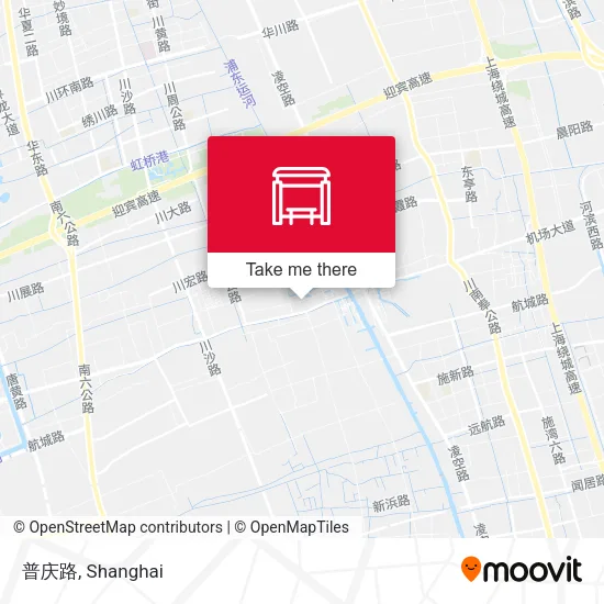 普庆路 map
