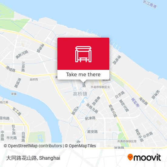 大同路花山路 map