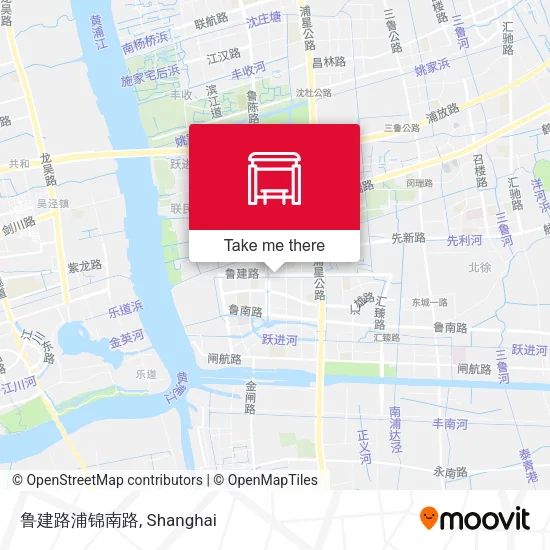 鲁建路浦锦南路 map