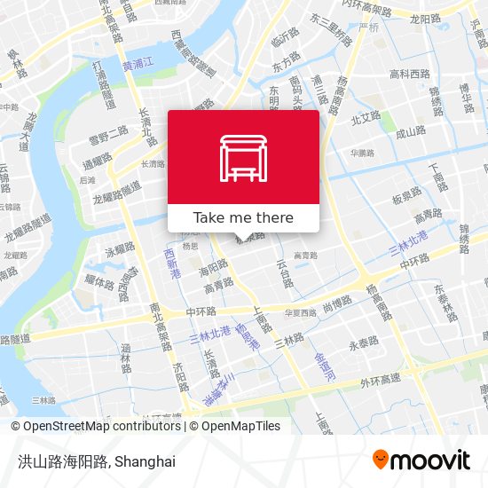 洪山路海阳路 map