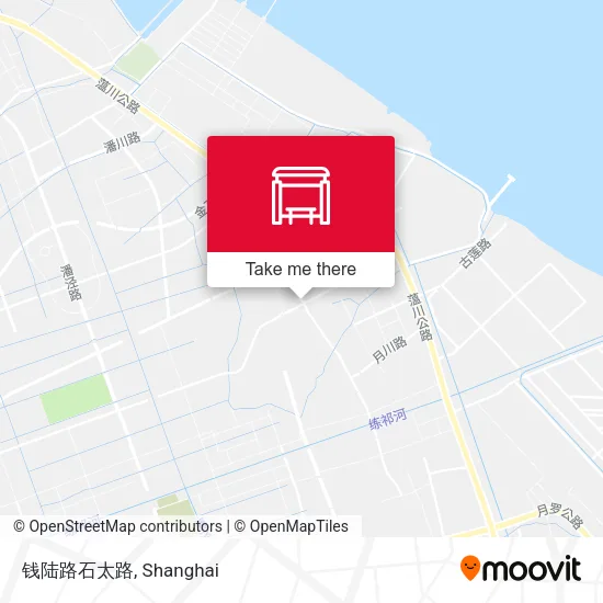 钱陆路石太路 map