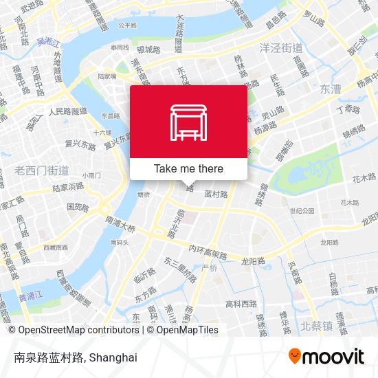 南泉路蓝村路 map